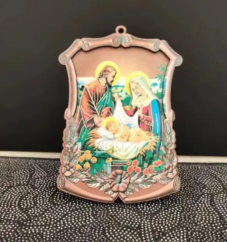 Wooden Trinket Icon Ornament