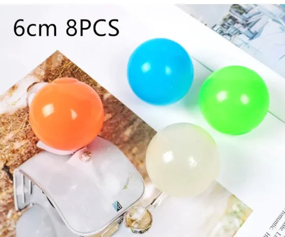 GlowSqueeze Sticky Ball Toy
