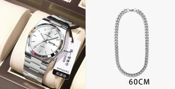 Ultra-Thin Waterproof Men's Quartz Watch