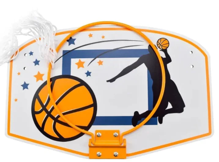 Wooden Punch-free Storage Basketball Board Laundry Basket