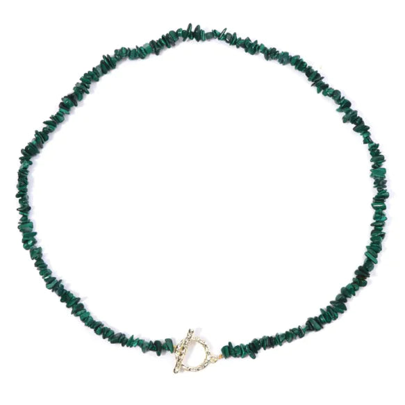 Natural Stone Bead Necklace