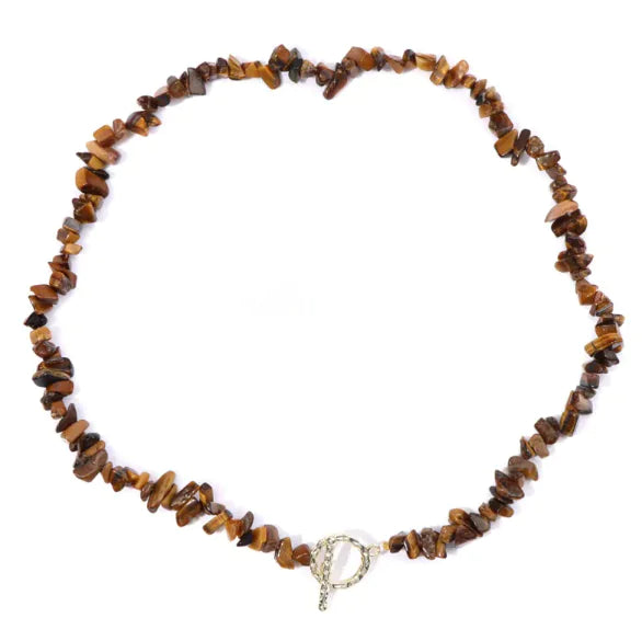 Natural Stone Bead Necklace