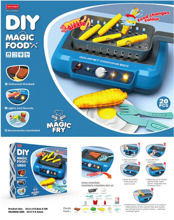 Color Change Cooking Toy Set
