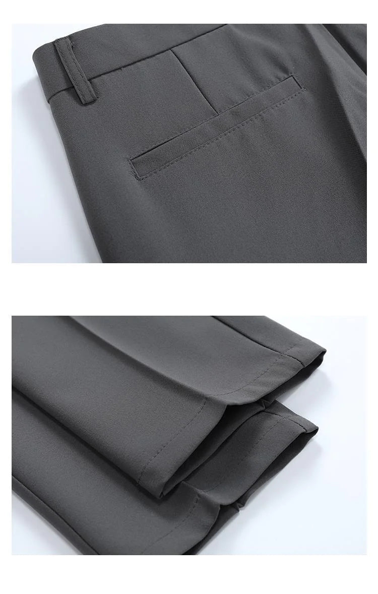 Loose Straight Pencil Trousers