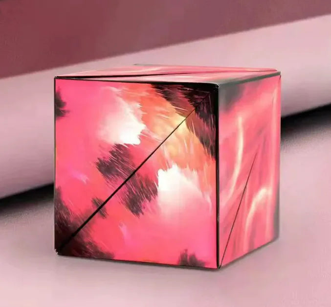 Solid Geometry Magic Cube Changeable Magnetic Deformation Toy