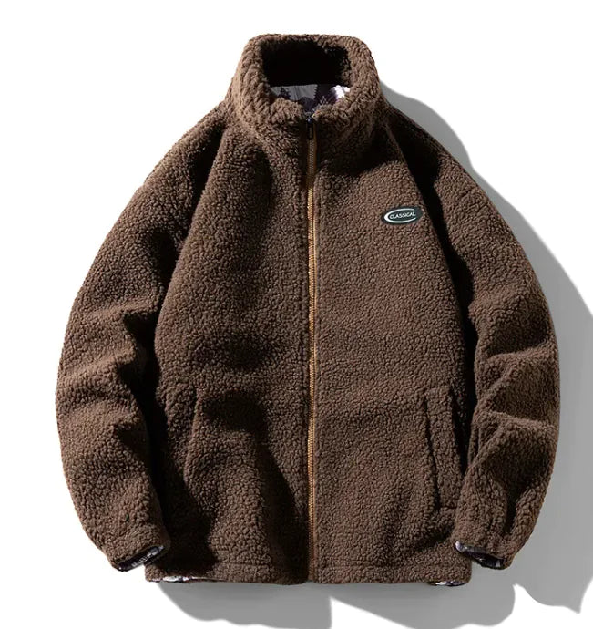 Trendy Lambswool Fleece Jacket
