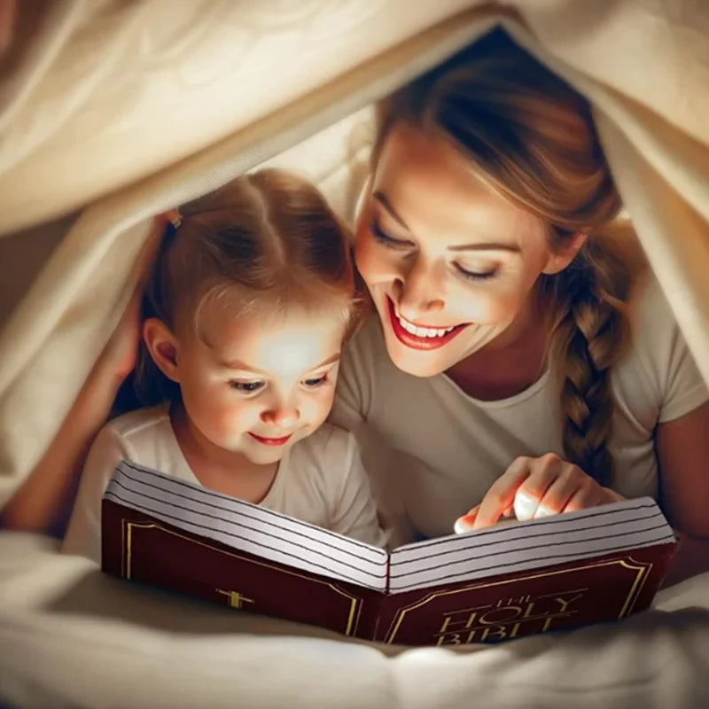 Christmas Bible Plush Pillow