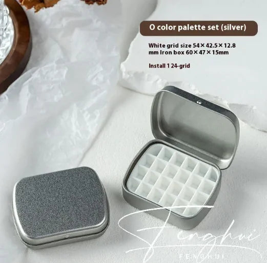 Manicure Watercolor One-piece Flip Small Mini Palette