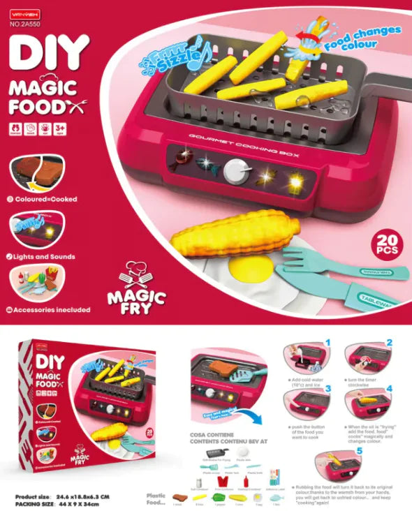 Color Change Cooking Toy Set