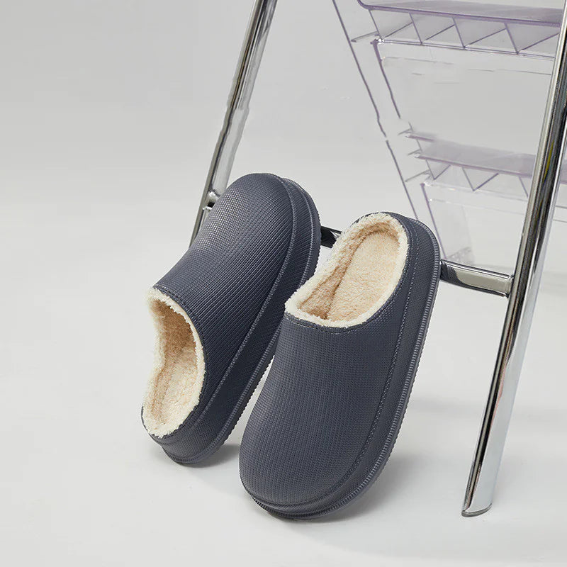 Waterproof Warm Non-Slip Cotton Slippers