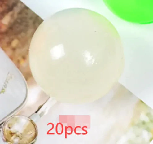 GlowSqueeze Sticky Ball Toy