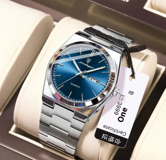 Ultra-Thin Waterproof Men's Quartz Watch