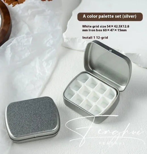 Manicure Watercolor One-piece Flip Small Mini Palette