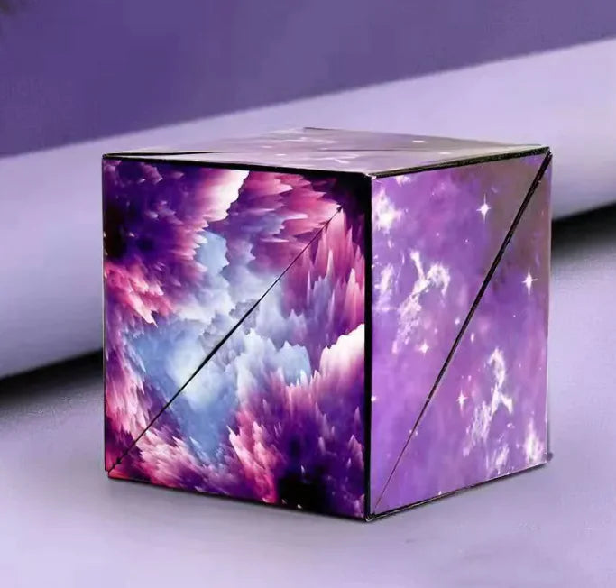 Solid Geometry Magic Cube Changeable Magnetic Deformation Toy