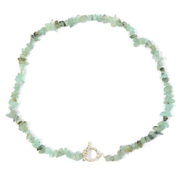 Natural Stone Bead Necklace