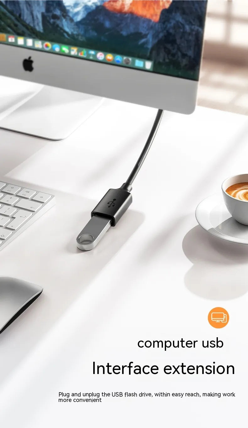 Usb Extension Male To Female Data Cable