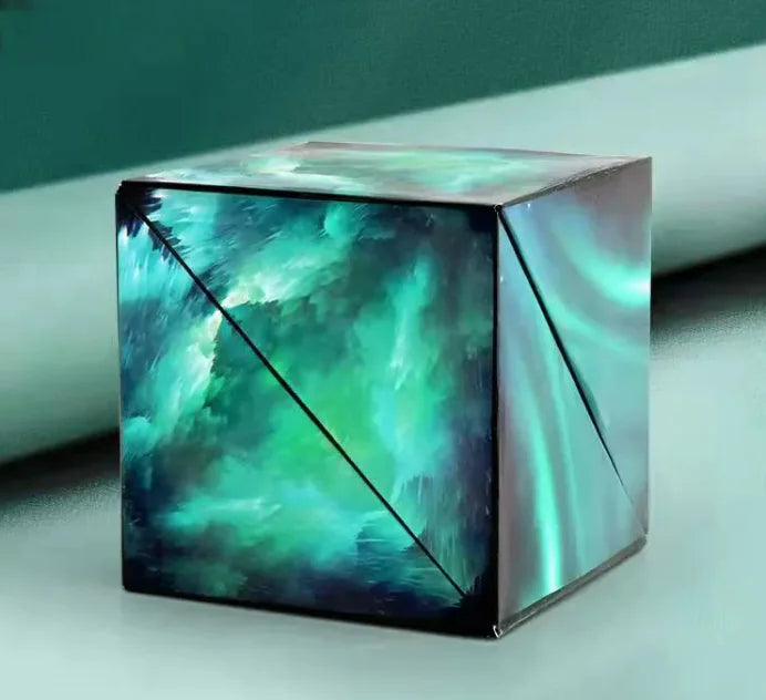 Solid Geometry Magic Cube Changeable Magnetic Deformation Toy