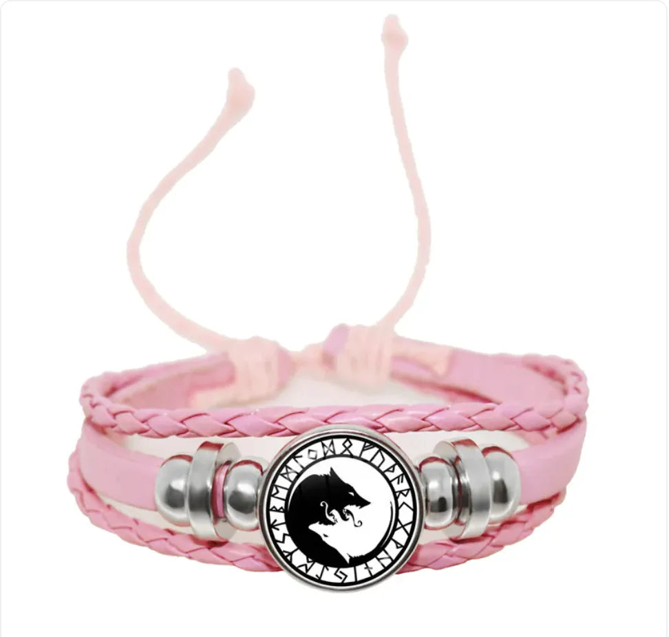 Adjustable Retro Leather Woven Belt