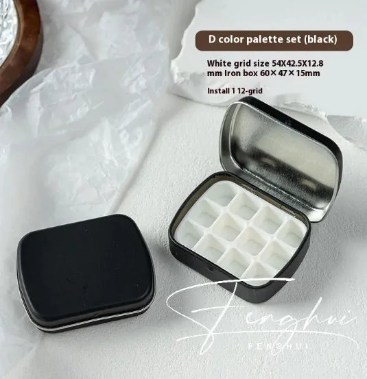 Manicure Watercolor One-piece Flip Small Mini Palette