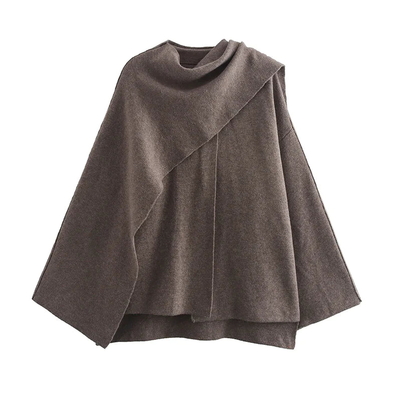 Asymmetry Chic Winter Coat