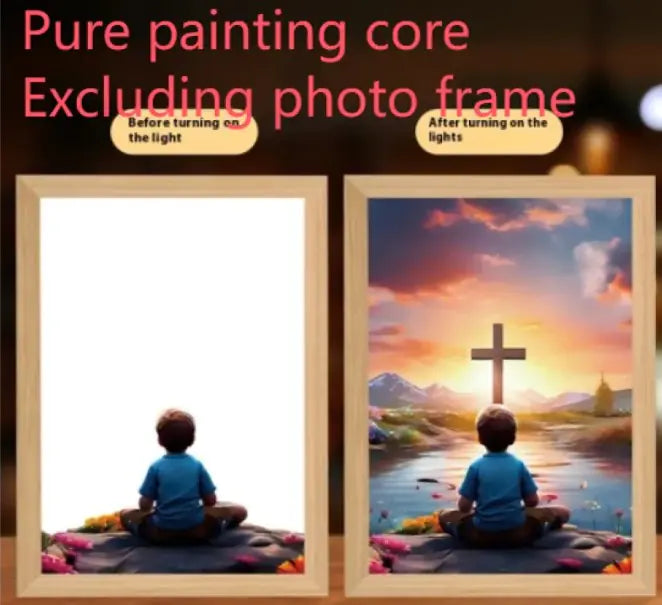 Jesus LED Light Painting