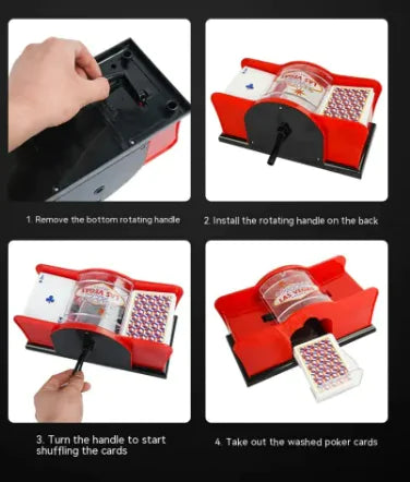 Poker Card Hand Shuffling Machine