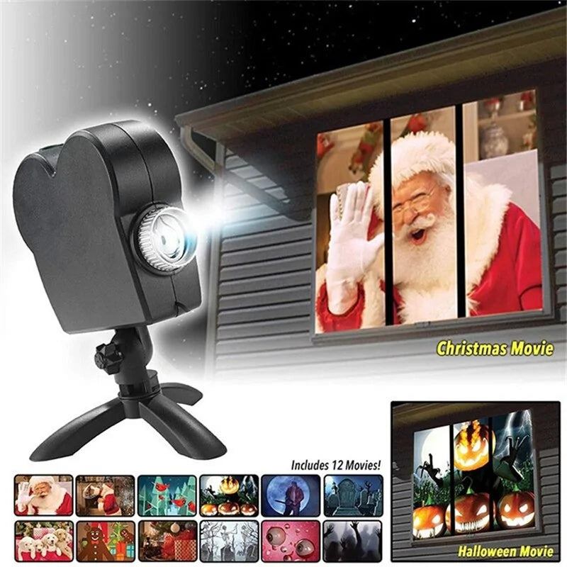 Mini window Wonderland projector