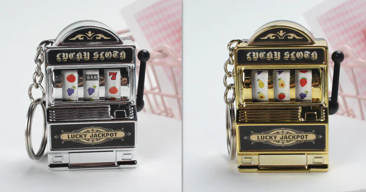 Mini Fruit Machine Keychain