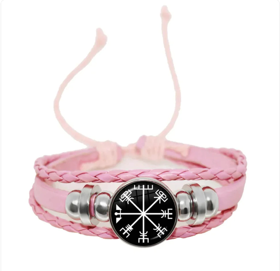 Adjustable Retro Leather Woven Belt