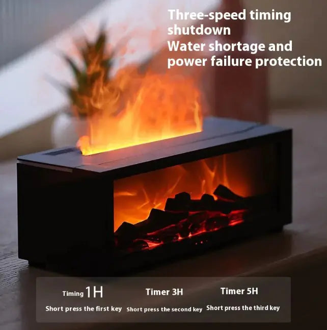 Fireplace Simulation Aroma Diffuser Humidifier