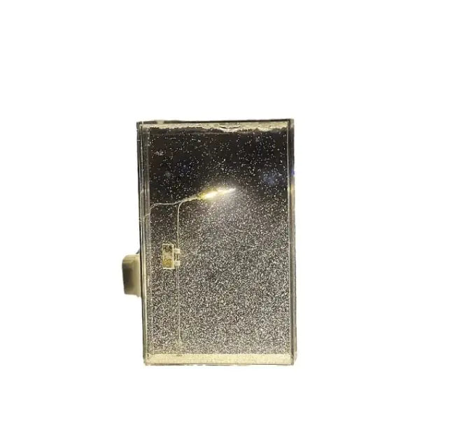 Snow Night Flow Hemp Small Night Lamp Snow Scene Street Lamp Homemade By Hand DIY Material Package