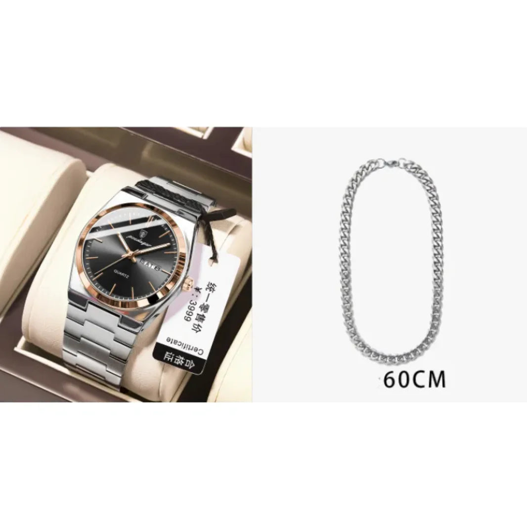 Ultra-Thin Men's Quartz Watch