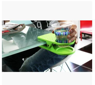 Table Side Water Cup Holder Clamp Type