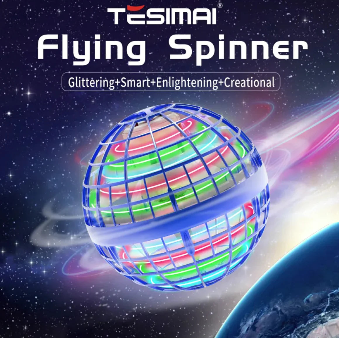 Magic LED Flying Gyro Ball