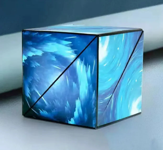 Solid Geometry Magic Cube Changeable Magnetic Deformation Toy