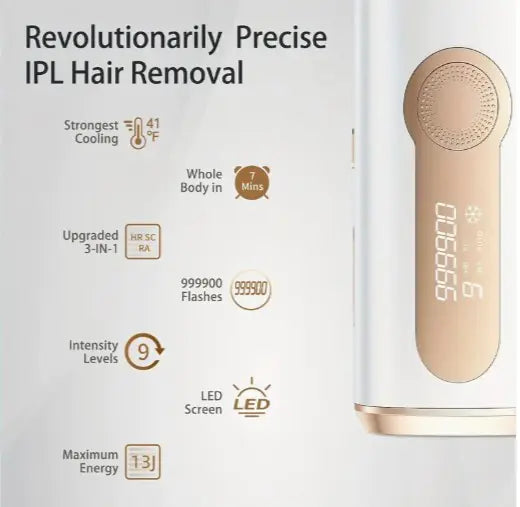 Freezing Point Laser Hair Removal Device