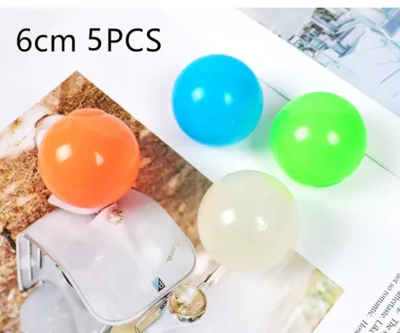 GlowSqueeze Sticky Ball Toy
