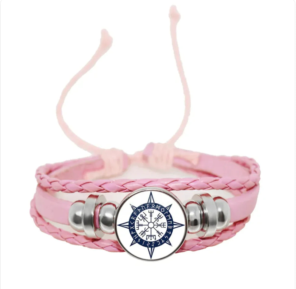 Adjustable Retro Leather Woven Belt