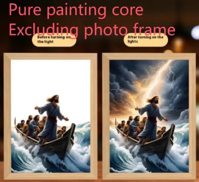 Jesus LED Light Painting