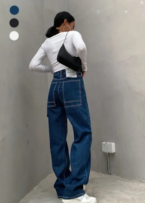 Women's High Waist Mopping Pants