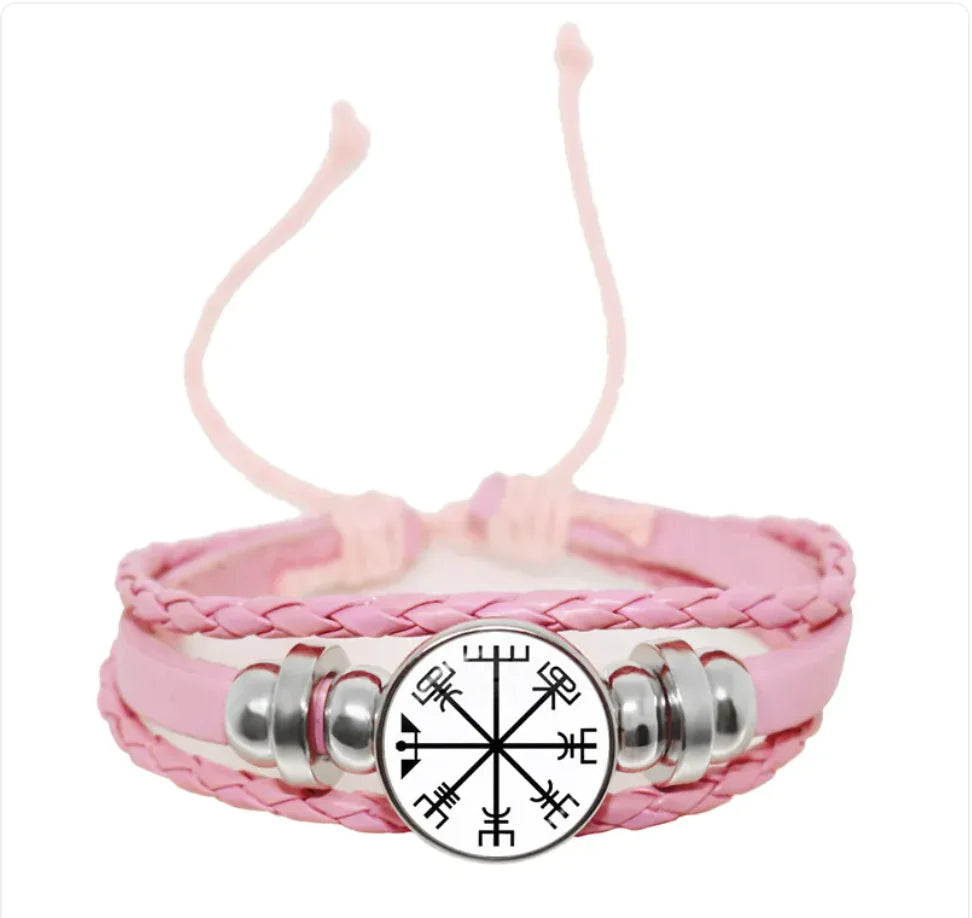 Adjustable Retro Leather Woven Belt