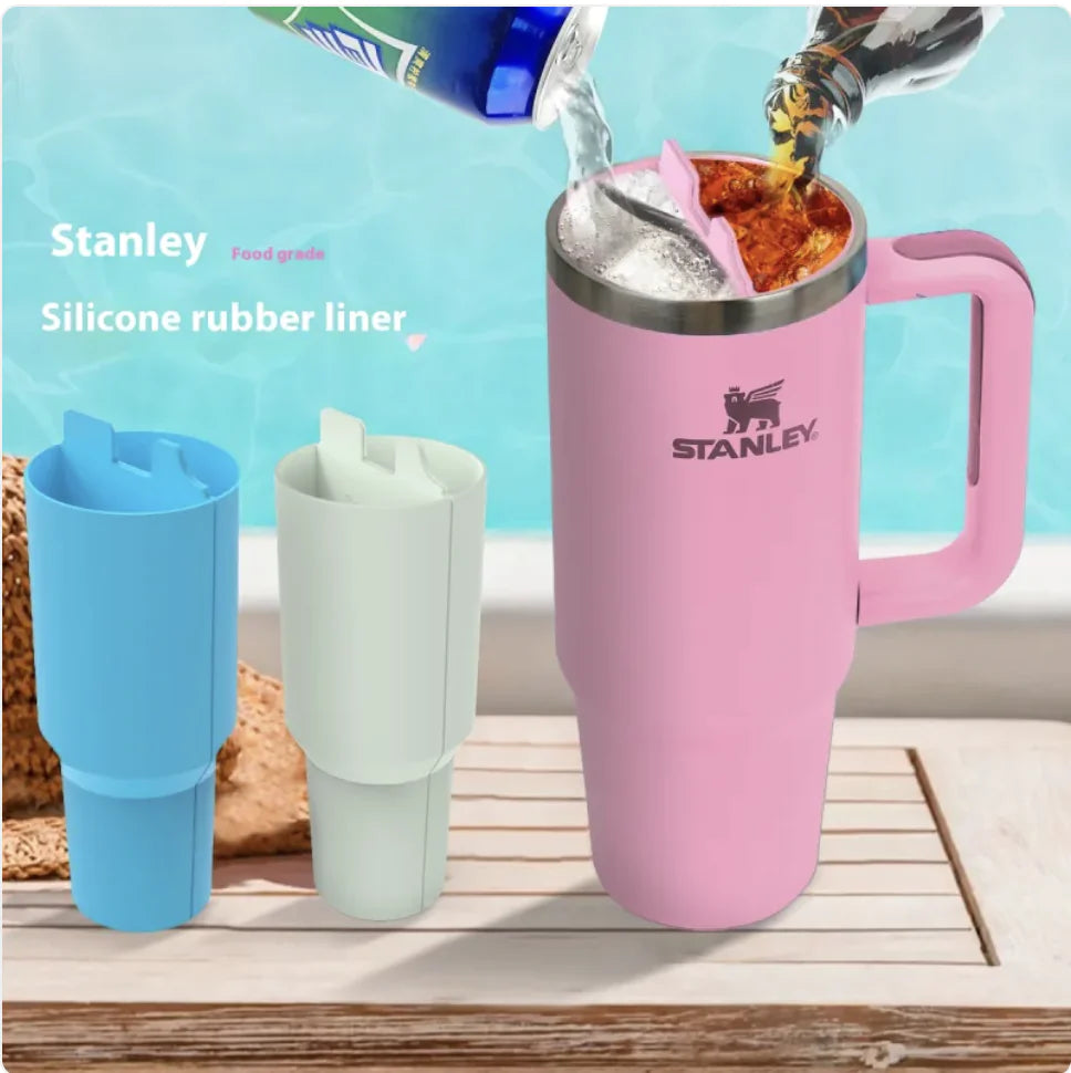 40oz Double-Wall Vacuum Insulated Silicone Liner Cup