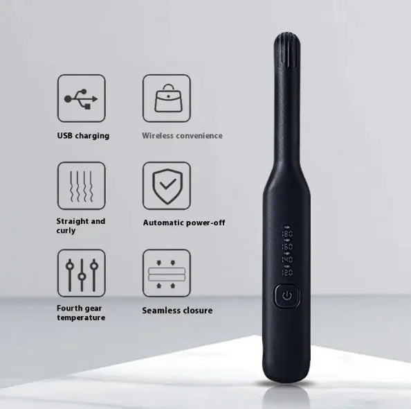 USB Charging Wireless Hair Straightener