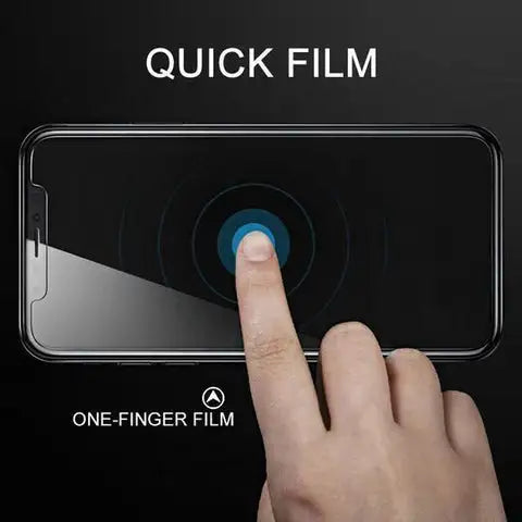Magnetic Tempered Glass Privacy Case