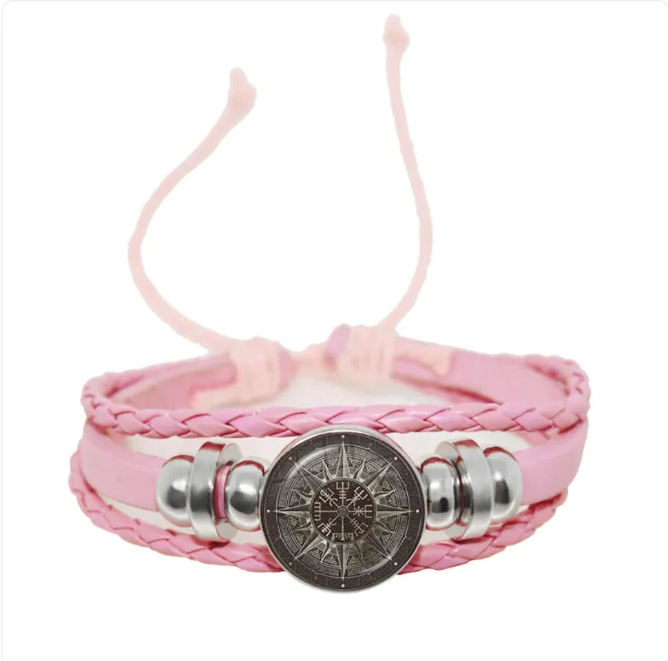 Adjustable Retro Leather Woven Belt