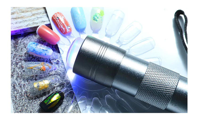 Nail Art Handheld Lamp For Embossed Sticker Sequin Sticker