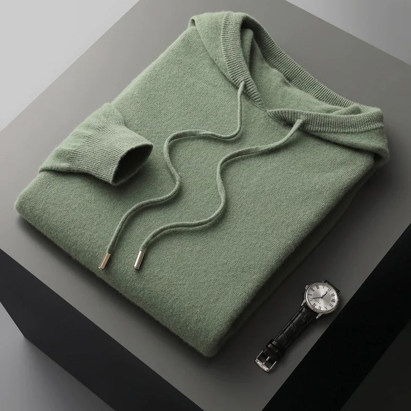 Long-sleeved Wool Sweater Pullover