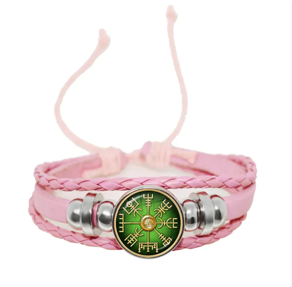Adjustable Retro Leather Woven Belt