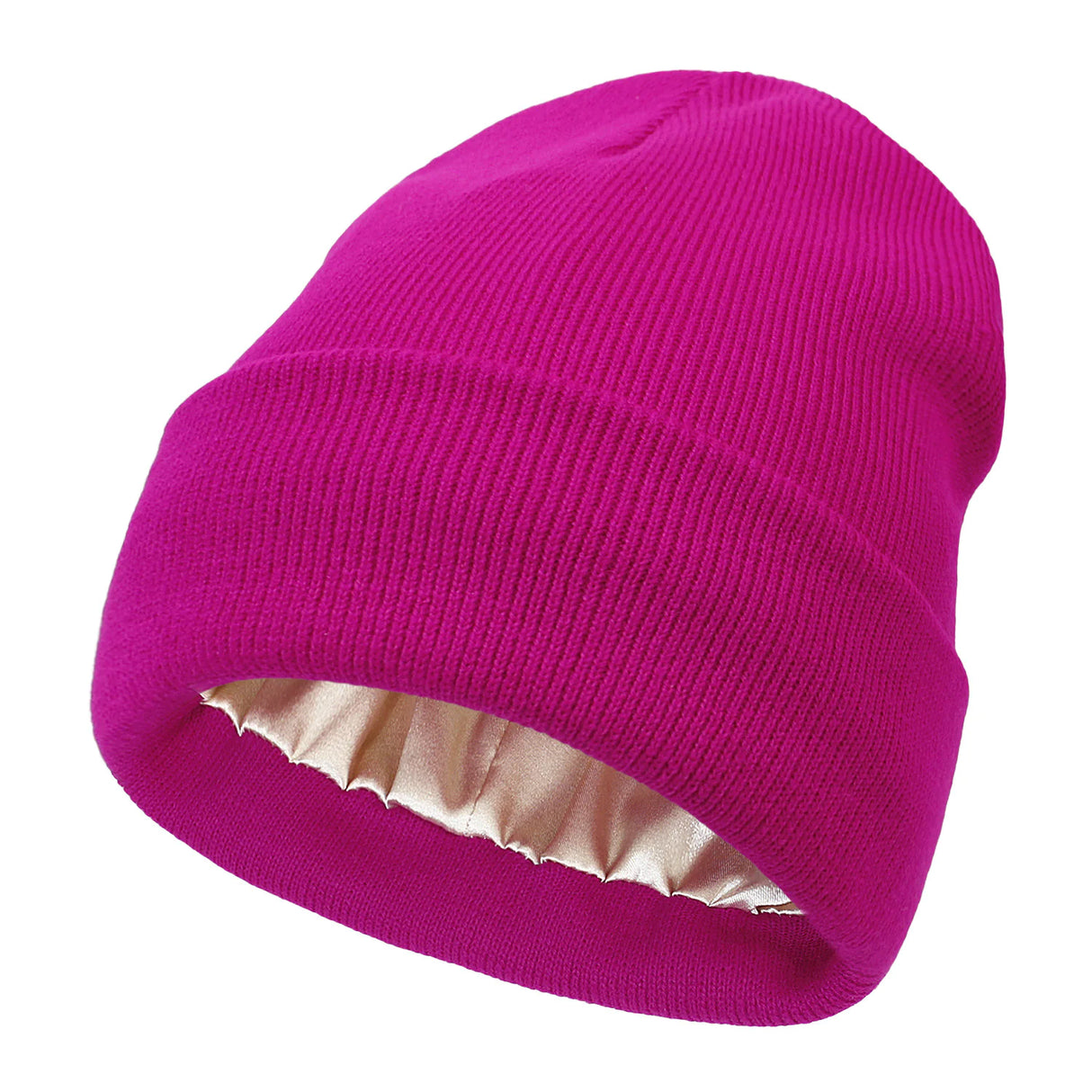 Satin Lined Anti Static Warm Wool Hat