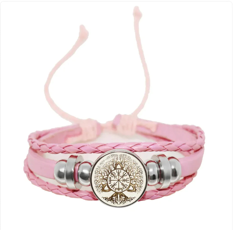 Adjustable Retro Leather Woven Belt